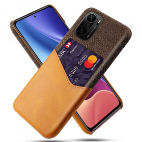 kwmobile Funda compatible con Xiaomi Mi 11i / Poco F3 - Funda rígida para  teléfono con parachoques de TPU y respaldo de madera/carbono, color marrón