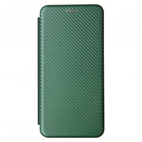 Flip Cover Xiaomi Mi 11 Ultra de fibra de carbono con soporte de anillo