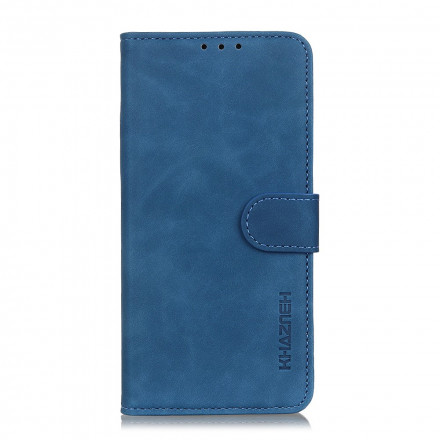 Funda Realme 8 / 8 Pro Efecto Cuero Vintage KHAZNEH