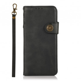Funda con botón magnético para el Realme 8 / 8 Pro KHAZNEH