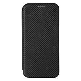Flip Cover Realme 8 / 8 Pro Silicona Color Carbono