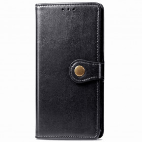 Funda de polipiel con cierre vintage para el OnePlus 8T