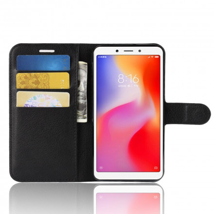 Funda clásica de polipiel para el Xiaomi Redmi 6A