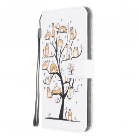 Funda con colgante para Samsung Galaxy XCover 5 Funky Cats