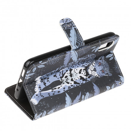 Funda con colgante de leopardo para Samsung Galaxy XCover 5