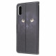 Funda Samsung Galaxy XCover 5 con colgante negra de ojo de gato