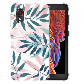 Funda Samsung Galaxy XCover 5 Hojas