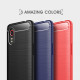 Funda de fibra de carbono cepillada para Samsung Galaxy XCover 5