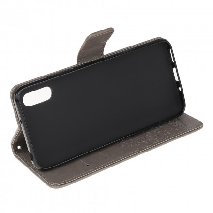 Funda con colgante de árbol y búho para Samsung Galaxy XCover 5 Funda con colgante de árbol y búho para Samsung Galaxy XCover 5