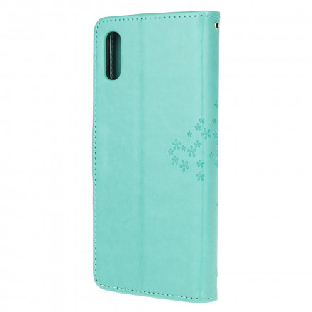 Funda con colgante de árbol y búho para Samsung Galaxy XCover 5 Funda con colgante de árbol y búho para Samsung Galaxy XCover 5