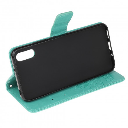 Funda con colgante de árbol y búho para Samsung Galaxy XCover 5