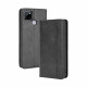 Flip Cover Oppo A15 Vintage Leather Effect Stylish