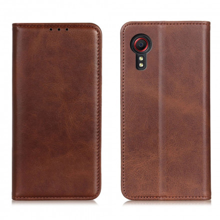 Flip Cover Samsung Galaxy XCover 5 Split Leather Flip Cover Samsung Galaxy XCover 5 Split Leather