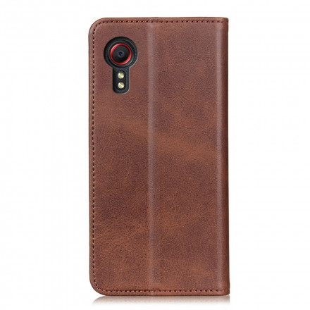 Flip Cover Samsung Galaxy XCover 5 Split Leather Flip Cover Samsung Galaxy XCover 5 Split Leather