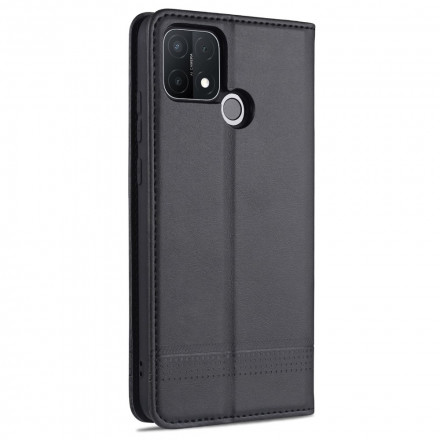 Flip Cover Oppo A15 Style Leather AZNS