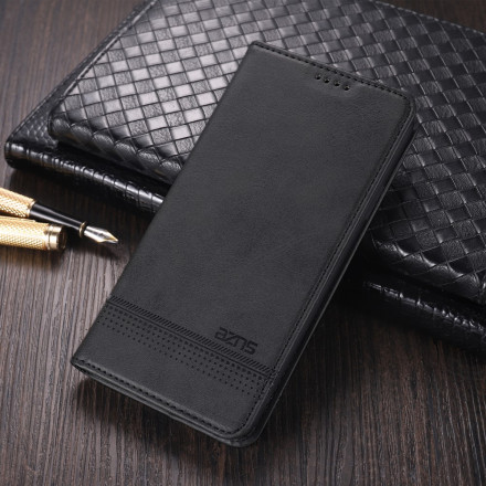 Flip Cover Oppo A15 Style Leather AZNS