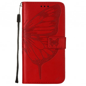 Funda Samsung Galaxy XCover 5 con diseño de mariposa y colgante