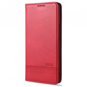 Flip Cover Vivo X60 Pro Style Cuero AZNS