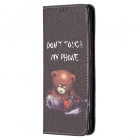 Flip Cover Huawei P50 Pro Dangerous Bear