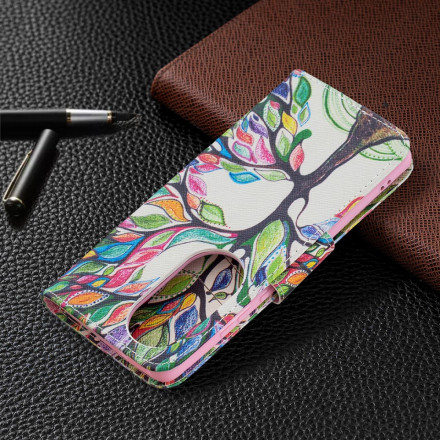 Funda Huawei P50 Pro Árbol de colores