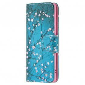 Funda de árbol de flores para el Huawei P50 Pro