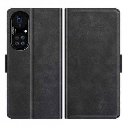 Funda de cuero estilo Huawei P50 Pro Diseño