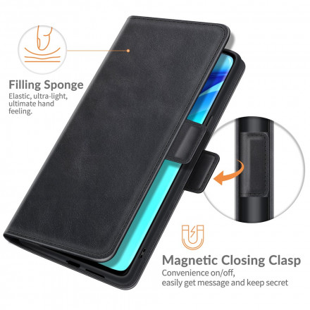 Funda de cuero estilo Huawei P50 Pro Diseño