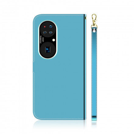 Funda de polipiel para Huawei P50 Pro