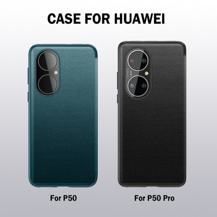 Ver Funda Huawei P50 Pro Leatherette Textured