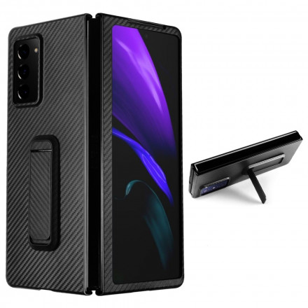 Funda texturizada Samsung Galaxy Z Fold2 con soporte para manos libres