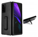 Funda texturizada Samsung Galaxy Z Fold2 con soporte para manos libres