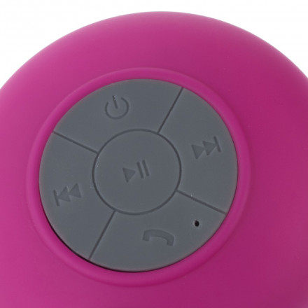 Mini altavoz Bluetooth resistente al agua con ventosa