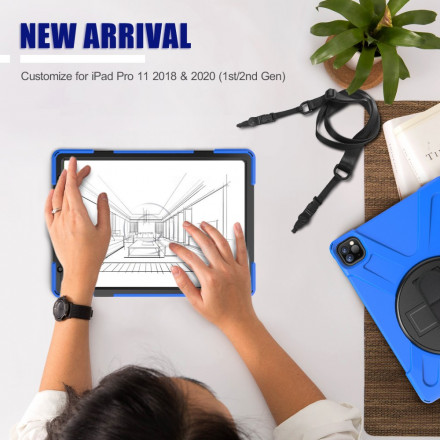 Funda para iPad Pro 11" (2021) (2020) (2018) Soporte, colgante y bandolera