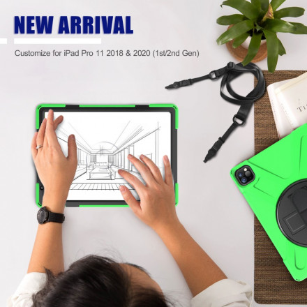 Funda para iPad Pro 11" (2021) (2020) (2018) Soporte, colgante y bandolera