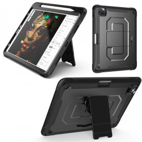 Funda para iPad Pro 11" (2021) (2020) (2018) Soporte híbrido extraíble
