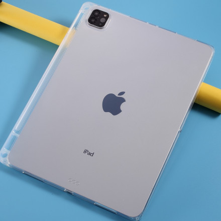 Funda para iPad Pro 11" (2021) (2020) Funda de silicona transparente con stylus