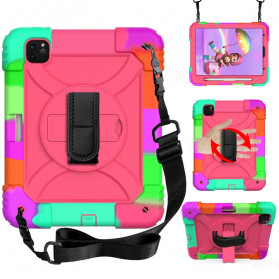 Funda para iPad Pro 11" (2021) (2020) (2018) Colores de la colgante y de la bandolera