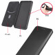 Flip Cover Huawei Mate 40 Pro Fibra de Carbono