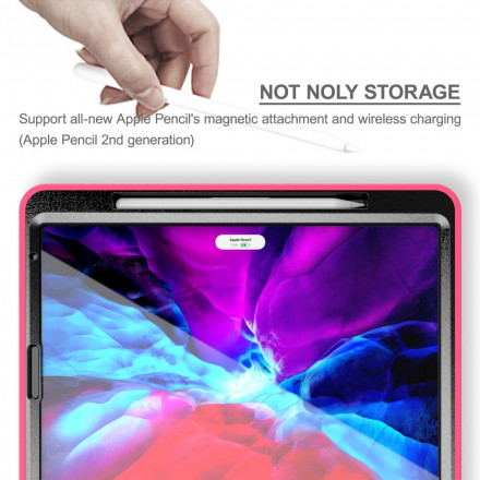 Funda para iPad Pro 12,9" (2021) (2020) (2019) Colgante, soporte y portaestilo