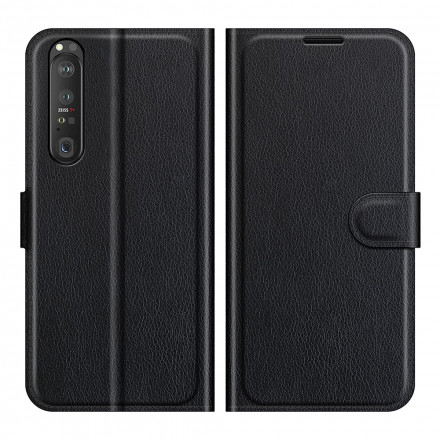 Funda efecto lichi para el Sony Xperia 1 III Classic