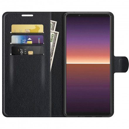 Funda efecto lichi para el Sony Xperia 1 III Classic