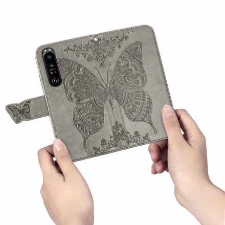 Funda de media mariposa para Sony Xperia 1 III