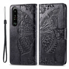 Funda de media mariposa para Sony Xperia 1 III