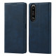 Funda Flip Cover Sony Xperia 1 III de cuero genuino Classic