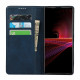 Funda Flip Cover Sony Xperia 1 III de cuero genuino Classic