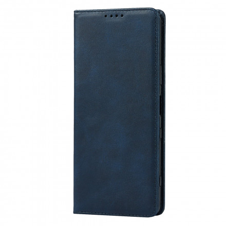 Funda Flip Cover Sony Xperia 1 III de cuero genuino Classic