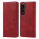 Funda Flip Cover Sony Xperia 1 III de cuero genuino Classic