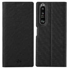 Flip Cover Sony Xperia 1 III Textura VILI DMX