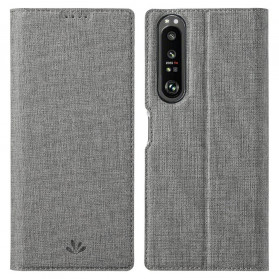 Flip Cover Sony Xperia 1 III Textura VILI DMX