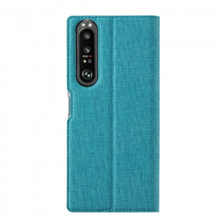 Flip Cover Sony Xperia 1 III Textura VILI DMX